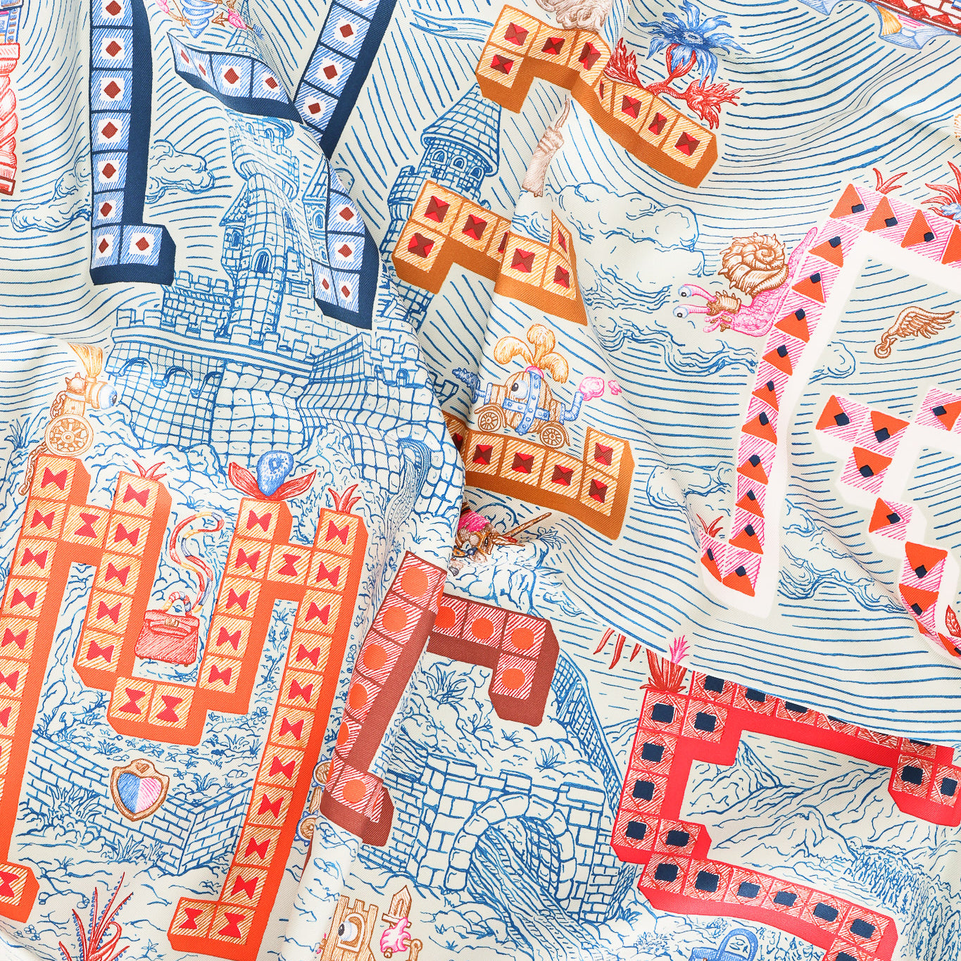 Hermès Silk Scarf