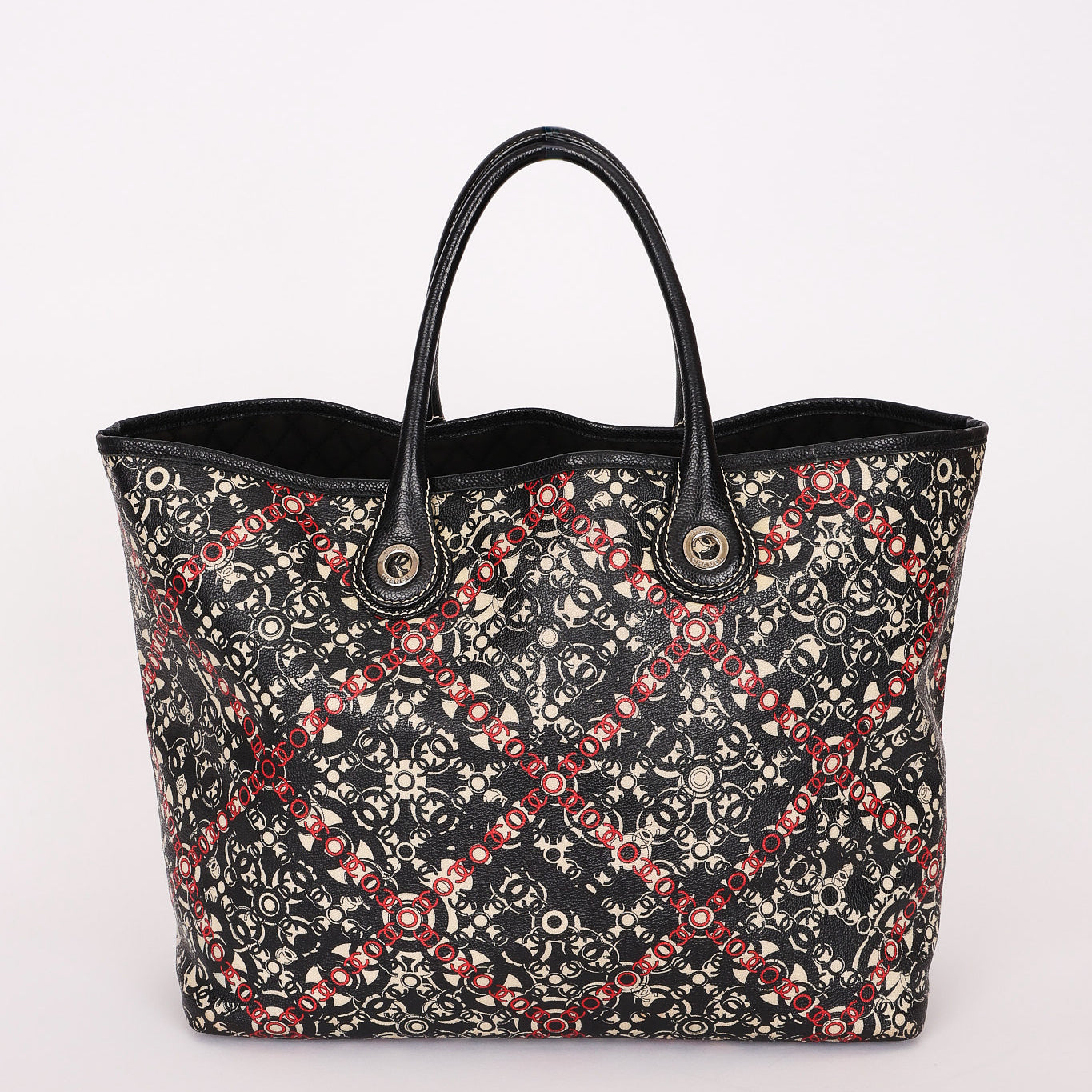 Chanel Coco Travel Tote Black Caviar SHW