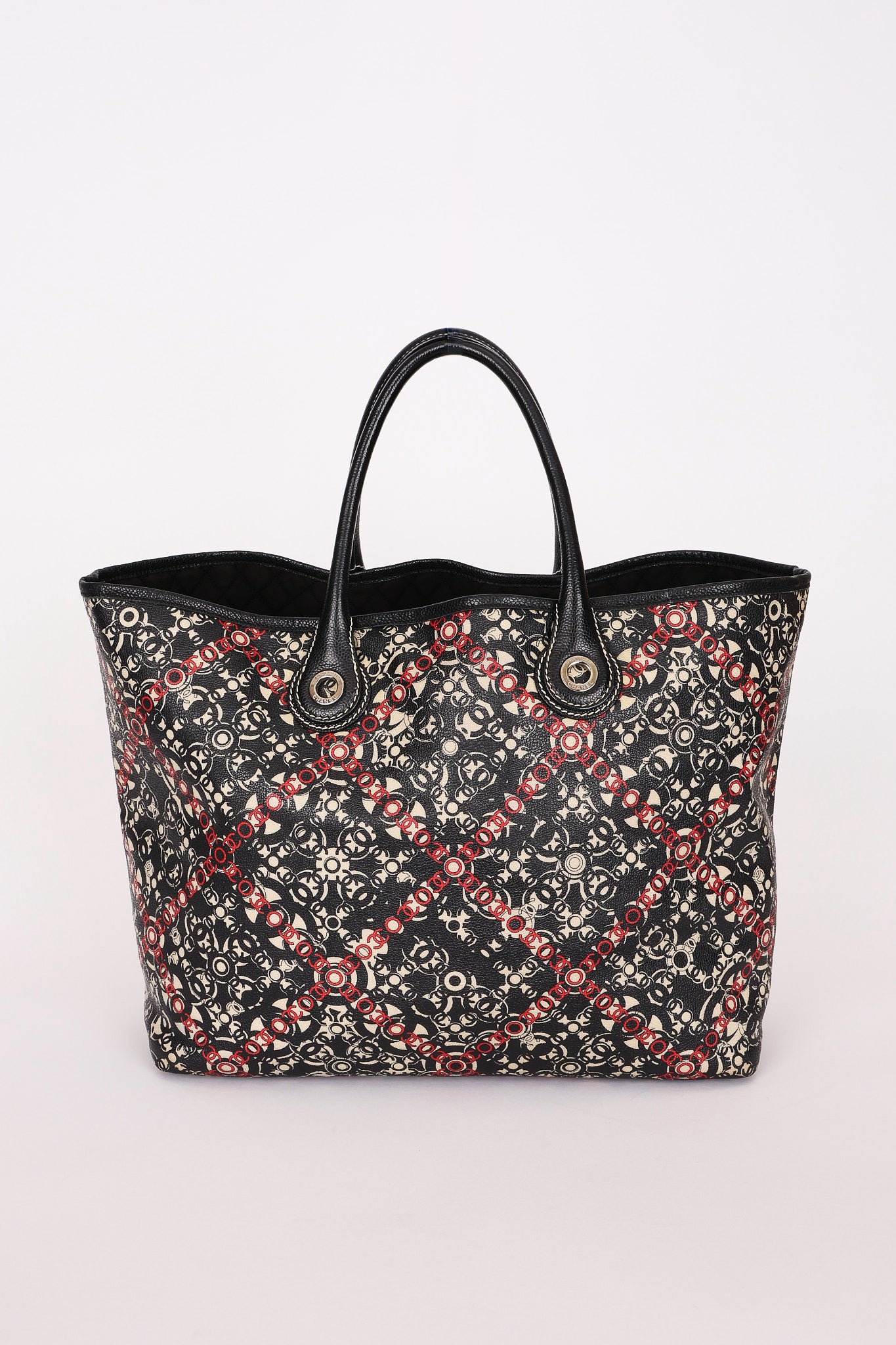 Chanel Coco Travel Tote Black Caviar SHW