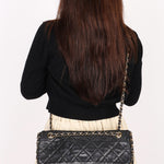 Chanel Chain Me Single Flap Black Lambskin 2011 GHW