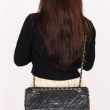 Chanel Chain Me Single Flap Black Lambskin 2011 GHW