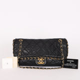 Chanel Chain Me Single Flap Black Lambskin 2011 GHW