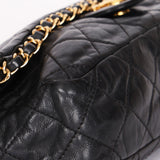 Chanel Chain Me Single Flap Black Lambskin GHW