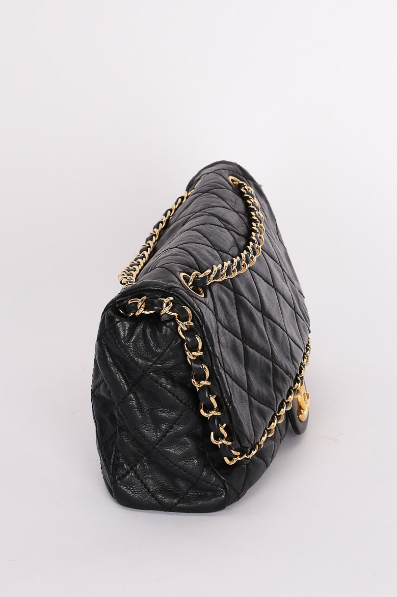 Chanel Chain Me Single Flap Black Lambskin 2011 GHW