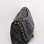 Chanel Chain Me Single Flap Black Lambskin 2011 GHW