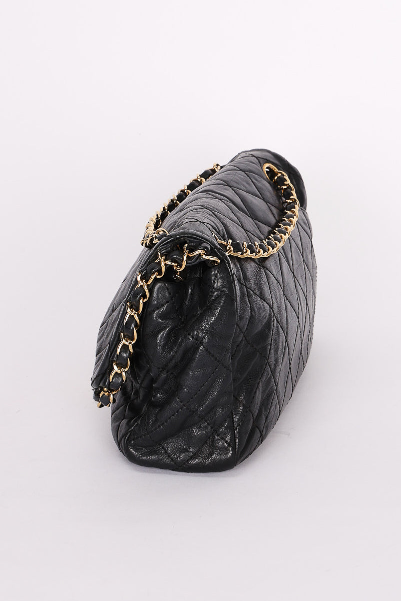 Chanel Chain Me Single Flap Black Lambskin 2011 GHW