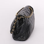 Chanel Chain Me Single Flap Black Lambskin 2011 GHW