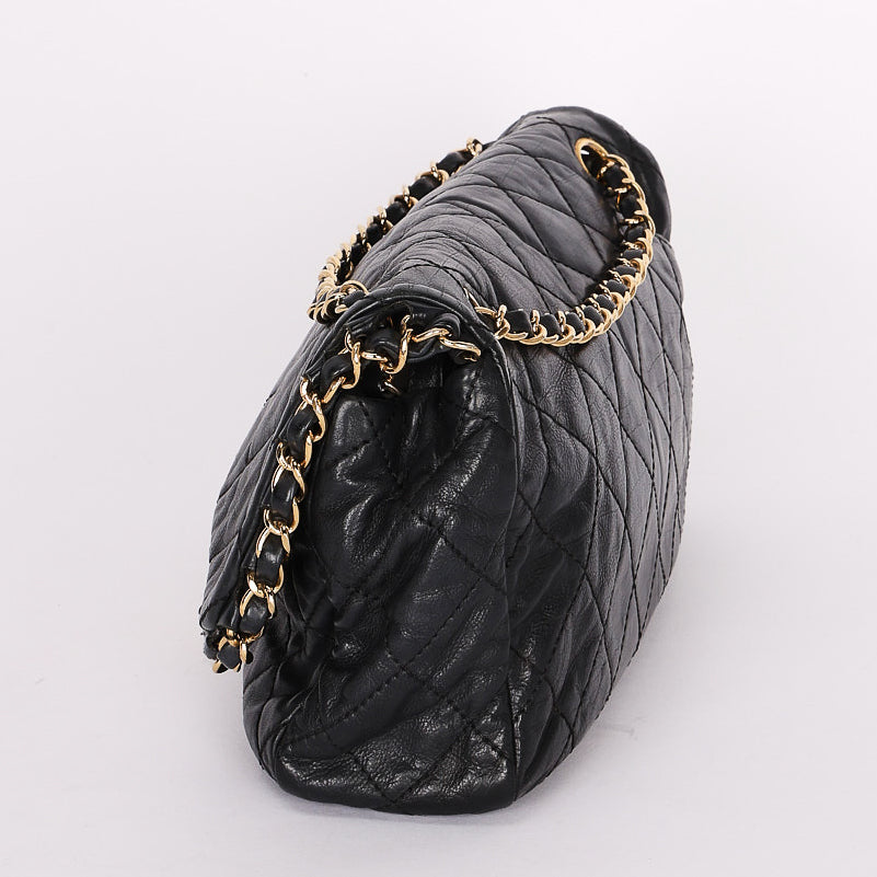 Chanel Chain Me Single Flap Black Lambskin 2011 GHW