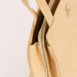 Chanel Shoulder Bag Ivory Caviar 2003 CGHW