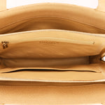 Chanel Shoulder Bag Ivory Caviar 2003 CGHW
