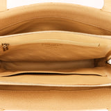 Chanel Shoulder Bag Ivory Caviar 2003 CGHW