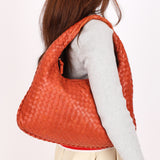 Bottega Veneta Small Intrecciato Hobo Orange