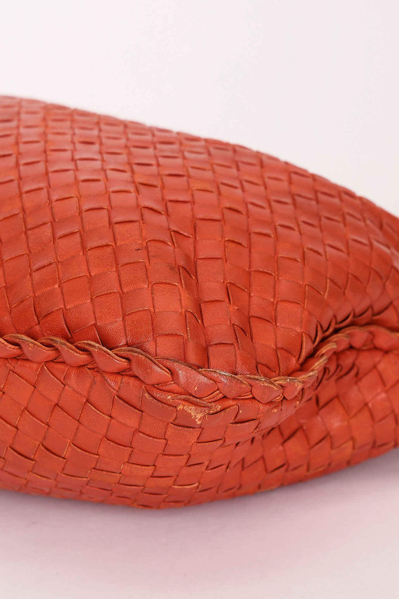 Bottega Veneta Small Intrecciato Hobo Orange