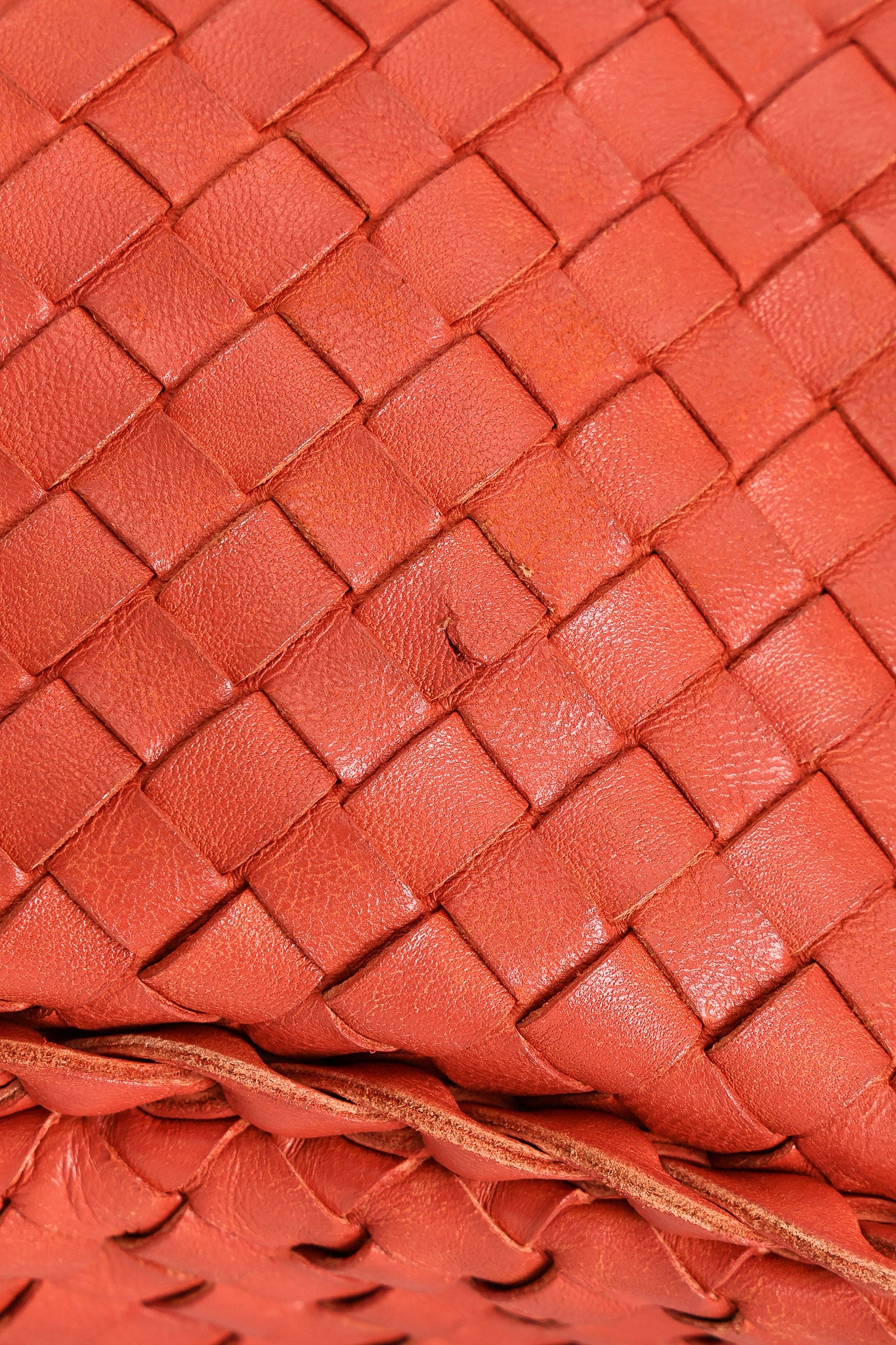 Bottega Veneta Small Intrecciato Hobo Orange