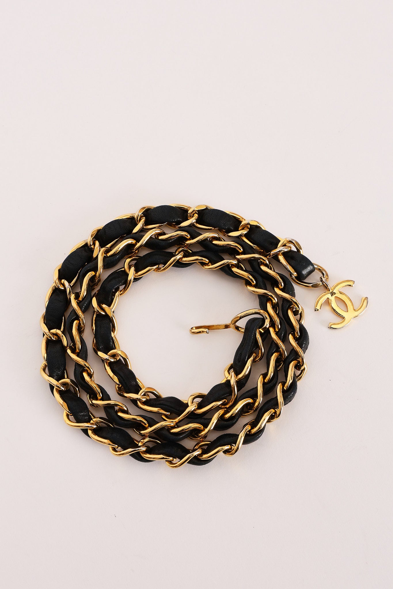 Chanel Micro Flap Belt Bag Black Lambskin 24K GP