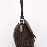 Fendi Wool Zucca Mamma Baguette Bag