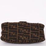 Fendi Wool Zucca Mamma Baguette Bag