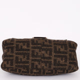 Fendi Wool Zucca Mamma Baguette Bag