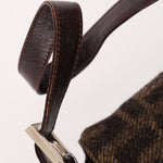 Fendi Wool Zucca Mamma Baguette Bag