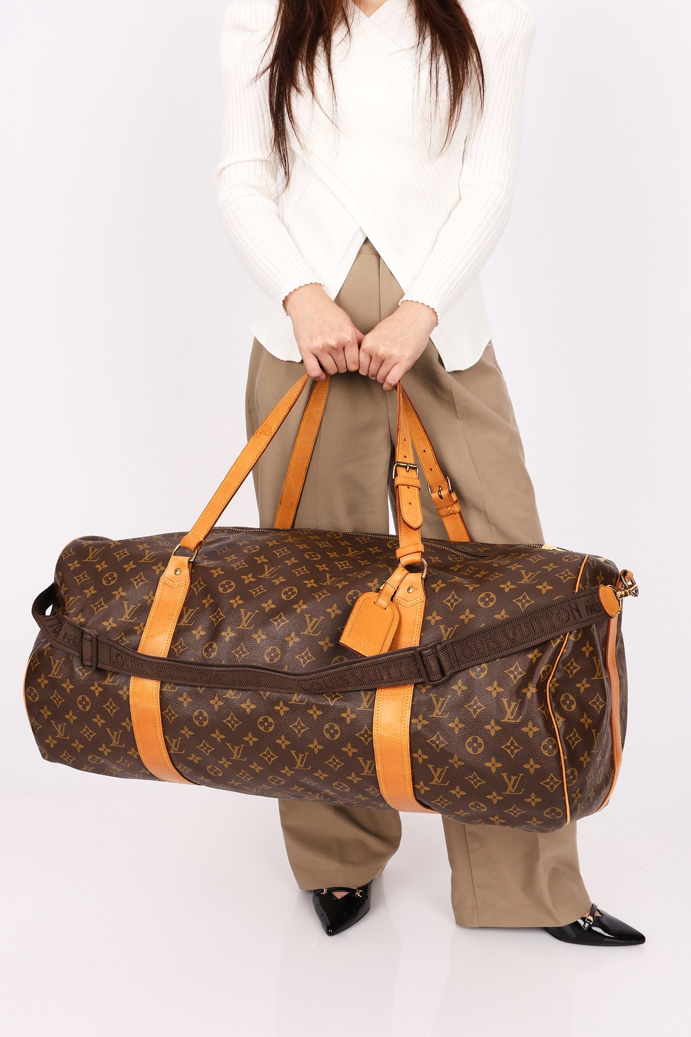 Louis Vuitton Monogram Sac Polochon 65