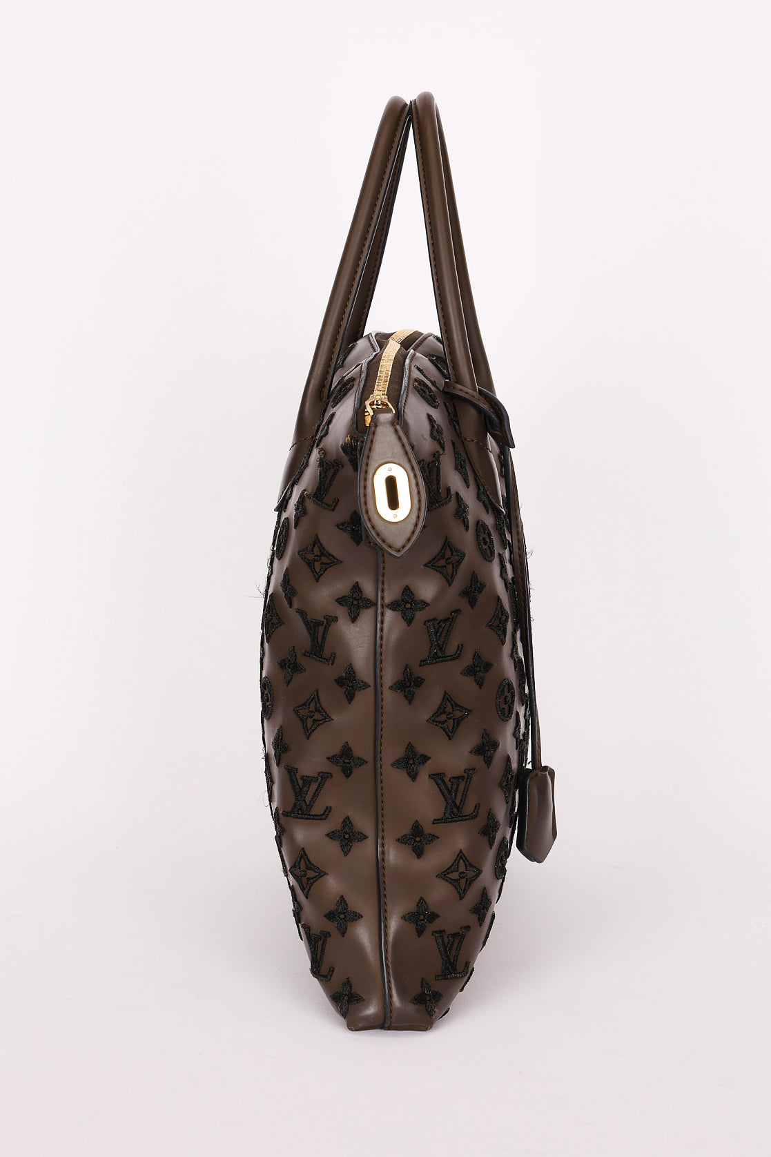 Limited Edition Louis Vuitton Monogram Addiction Lockit Vertical MM