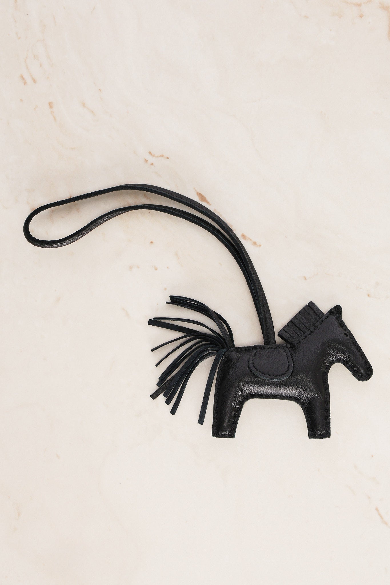 Hermès Black Rodeo Charm Bag PM