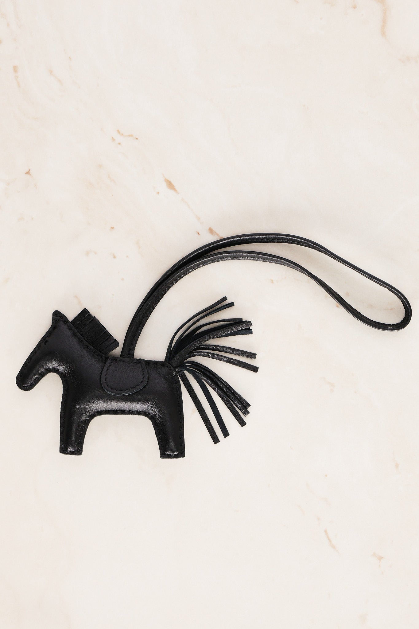 Hermès Black Rodeo Charm Bag PM