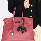 Hermès Black Rodeo Charm Bag PM