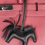 Hermès Black Rodeo Charm Bag PM