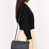 Chanel Paris-Dallas Studded Small Single Flap Navy Calfskin 2014 RHW
