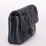 Chanel Paris-Dallas Studded Small Single Flap Navy Calfskin 2014 RHW