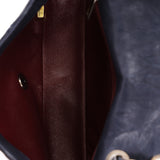 Chanel Paris-Dallas Studded Small Single Flap Navy Calfskin 2014 RHW