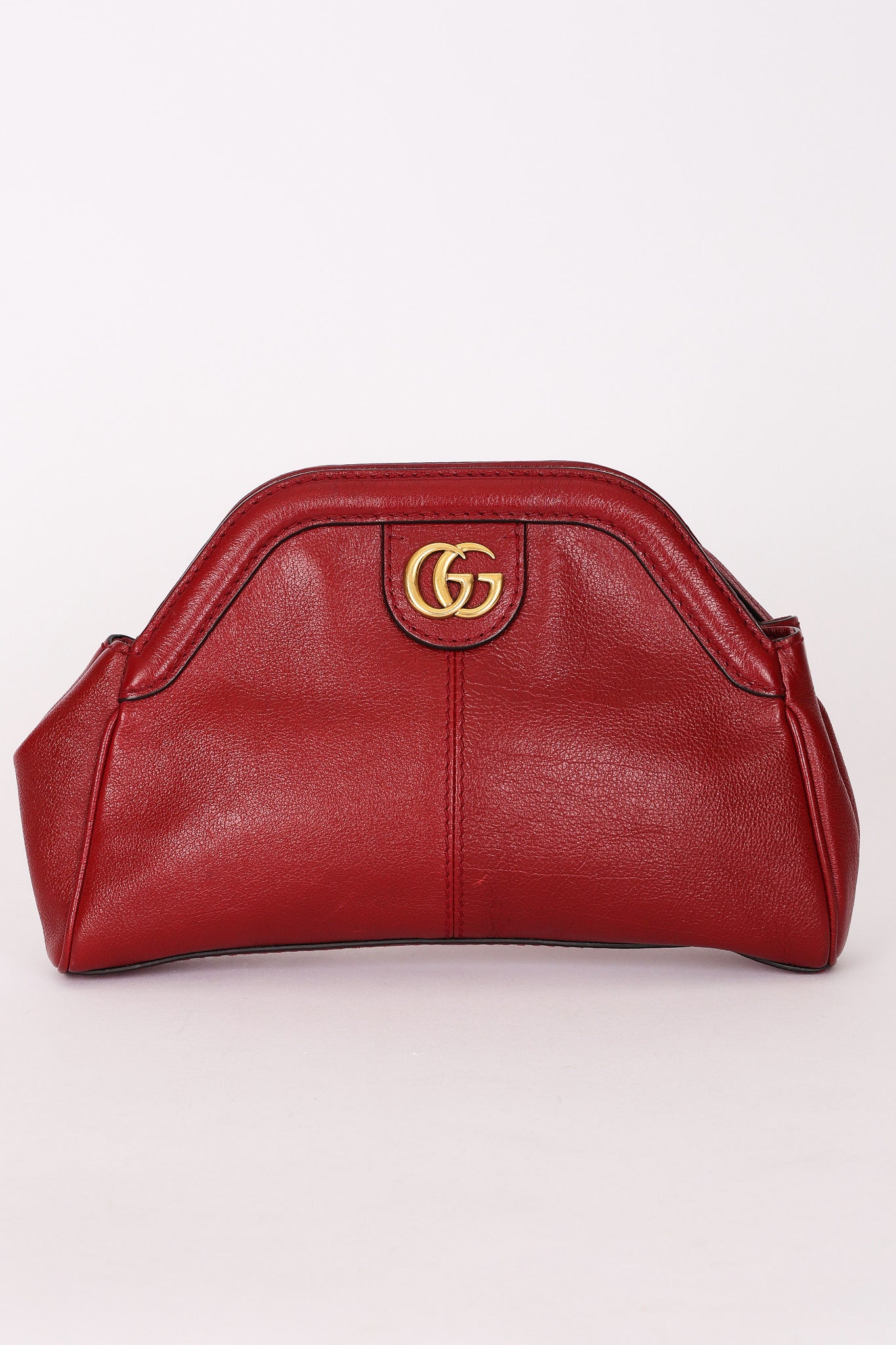 Gucci Small Interlocking G Re(Belle) Shoulder Bag Red