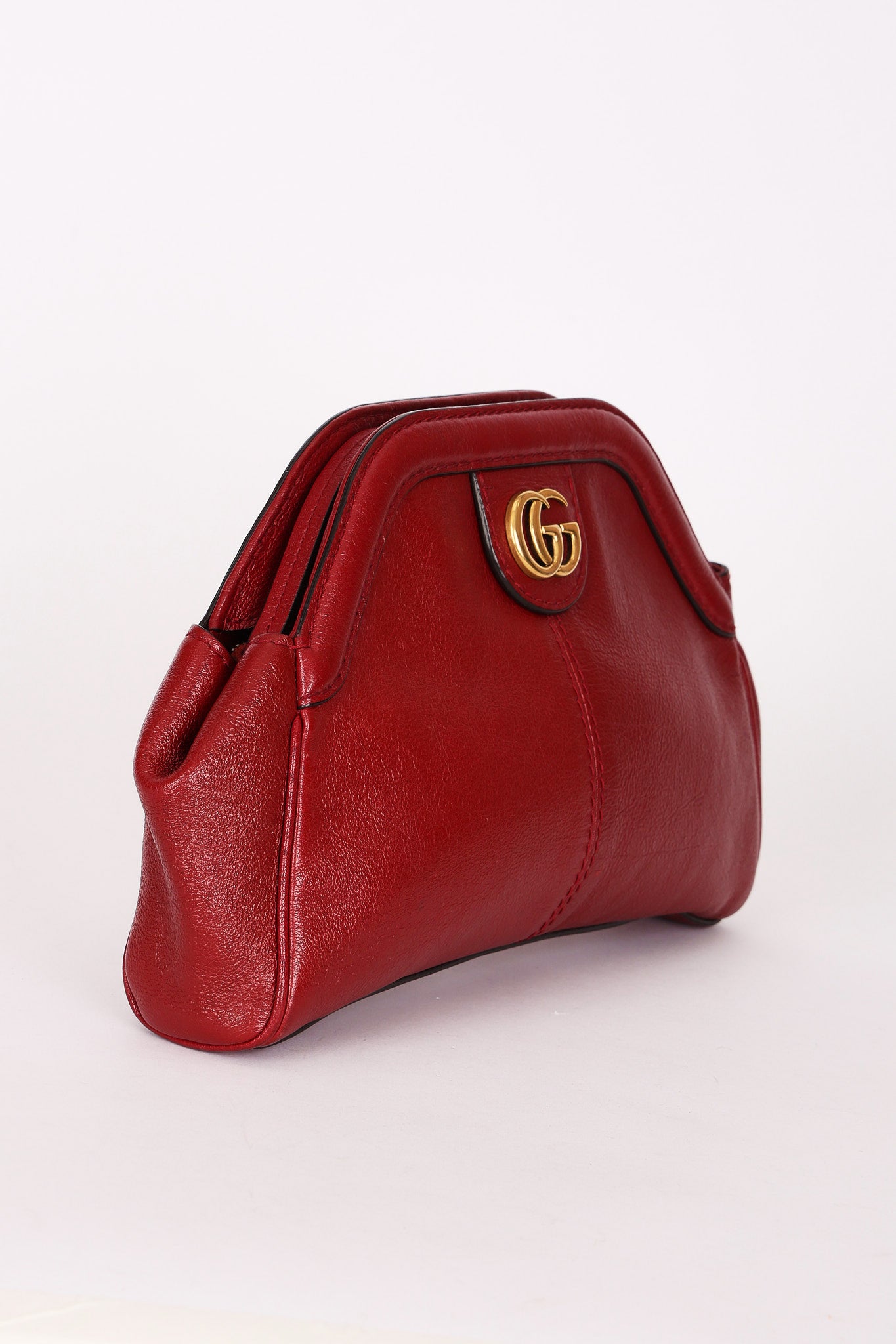 Gucci Small Interlocking G Re(Belle) Shoulder Bag Red