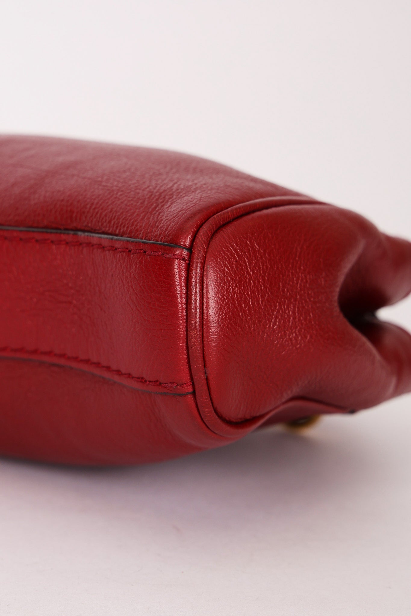 Gucci Small Interlocking G Re(Belle) Shoulder Bag Red
