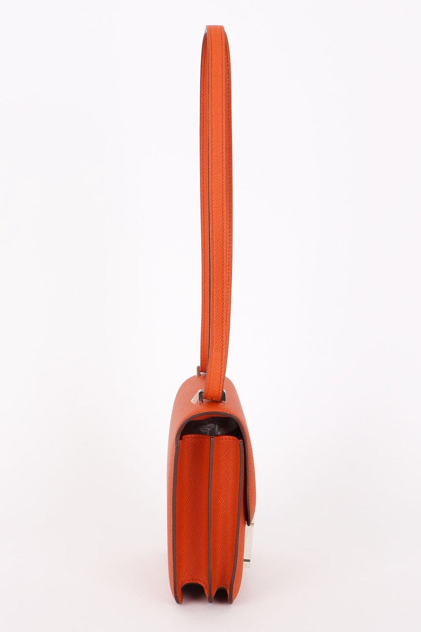 Hermès Constance Mini 18 Terre Battue Epsom PHW