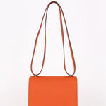 Hermès Constance Mini 18 Terre Battue Epsom PHW