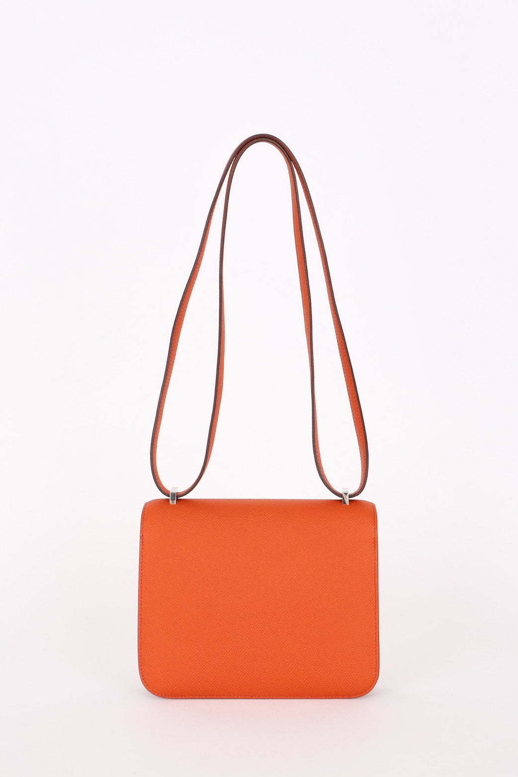 Hermès Constance Mini 18 Terre Battue Epsom PHW