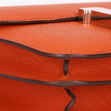 Hermès Constance Mini 18 Terre Battue Epsom PHW