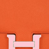 Hermès Constance Mini 18 Terre Battue Epsom PHW