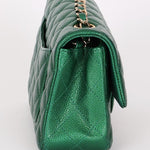 Chanel Mini Rectangle Flap Green Caviar GHW