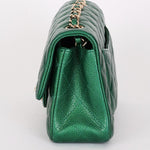 Chanel Mini Rectangle Flap Green Caviar GHW