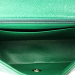 Chanel Mini Rectangle Flap Green Caviar GHW