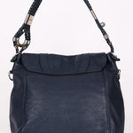 Gucci Techno Horsebit Convertible Hobo Navy