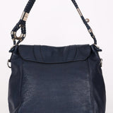 Gucci Techno Horsebit Convertible Hobo Navy