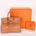 Hermès Birkin 35 Gold Courchevel GHW (Marie)