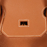 Hermès Birkin 35 Gold Courchevel GHW (Marie)