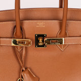 Hermès Birkin 35 Gold Courchevel GHW (Marie)