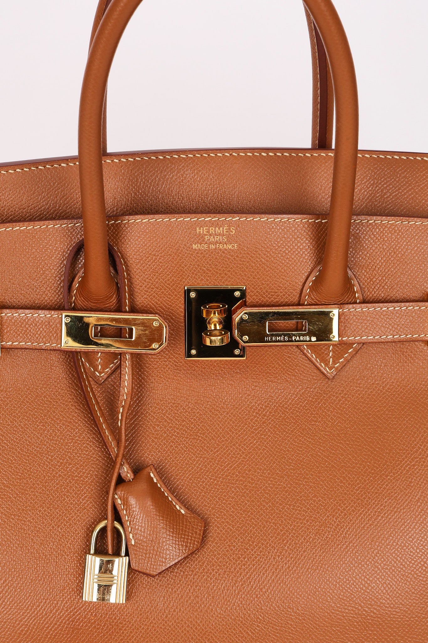 Hermès Birkin 35 Gold Courchevel GHW (Marie)