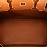 Hermès Birkin 35 Gold Courchevel GHW (Marie)